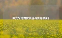 欧元为何再次接近与美元平价？