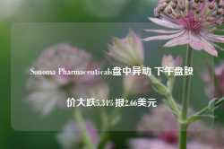 Sonoma Pharmaceuticals盘中异动 下午盘股价大跌5.34%报2.66美元-第1张图片-旅游大全网